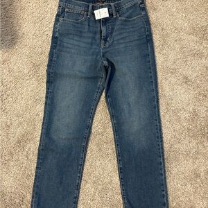 J. Crew Essential Straight Blue Jeans